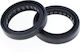 Centauro Motorrad-Getriebewellendichtungssätze Gabel 40x52x10/10,50 111a136fk Schwarz 1 Stück