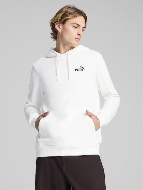 PUMA Essentials Hanorac cu Glugă Alb