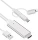 ATC Converter USB-C / USB-A / micro USB / Lightning male to USB-A / micro USB / Lightning female 1pcs ATC06.005.0100