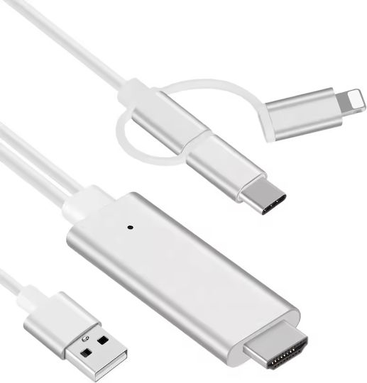 ATC Converter USB-C / USB-A / micro USB / Lightning male to USB-A / micro USB / Lightning female 1pcs ATC06.005.0100