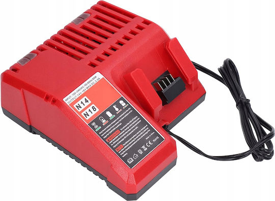 Rosfix Voltplus M12-18fc Powerdock – Milwaukee Зарядно Устройство Заместител 12v–18v 3a Led Abs Съвместимо с M14 M18