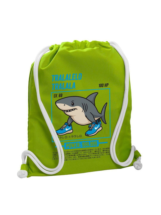 Koupakoupa Tralalero Tralala Gym Backpack Green