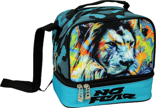 No Fear School Insulated Lunch Bag 4.5 Litre 20x15x21cm