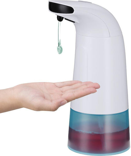 Bakaji Dispenser Πλαστικό με Αυτόματο Διανομέα Λευκό 270ml