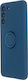 Shield Back Cover Silicone Blue (Galaxy S21 FE)