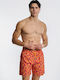 Herren Badebekleidung Shorts Blue, Adrio Red Peppers