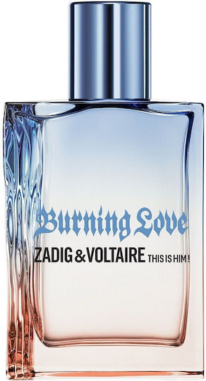 Zadig & Voltaire This Is Him Burning Love Eau De Toilette 50ml