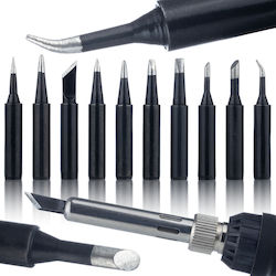 Set Black Soldering Tips 900m I-b-k-1.2d-1.6d-2.4d-3.2d-2c-3c-is Long-life Type 10pcs