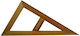 NN Geometric Triangle Wooden 50cm with Handle