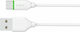Rixus USB 2.0 Cable USB-C male - USB-A 1m