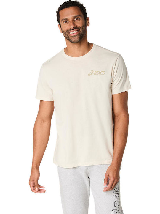 ASICS Αθλητικό T-shirt Μπεζ