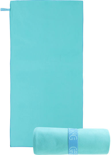 Sea Suede Microfiber Body Towel Turquoise 160x80cm