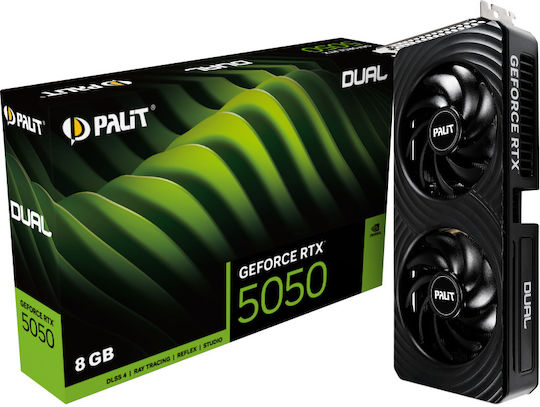 Palit GeForce RTX 5050 8GB GDDR6 Dual Κάρτα Γραφικών