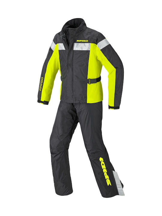 Αδιάβροχο Μοτοσυκλέτας Spidi Touring Rain Kit Yellow Fluo