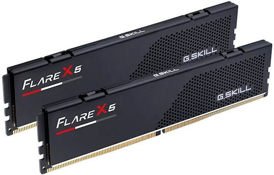 G.Skill Flare X5 EXPO 128GB DDR5 RAM с 2 модула (2x64GB) и Скорост 6000 за Настолен Компютър