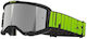 Motocross Goggles Alpinestars Vision 5 Hollow Charcoal Yellow Fluorescent Silver