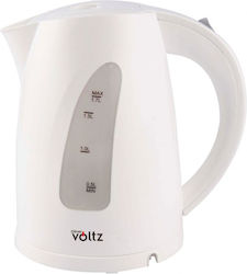 Voltz OV51230B 1.7л Мощност 2200W Бял Електрически Кана