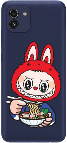 Samsung A03 Labubu 1 Transparent Silicone TPU Case