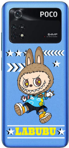 Xiaomi Poco M4 Pro 4g Labubu4 Transparent Silicone Tpu Θήκη