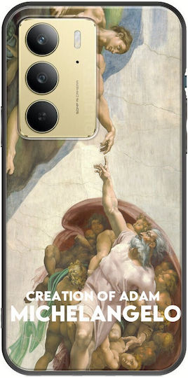Michelangelo Realme 14x 5G Schwarze TPU Handyhülle
