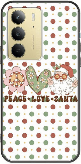 Peace Love Santa Realme 14x 5G Negru TPU Siliconă