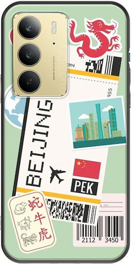 Ticket To Beijing Realme 14x 5g Black TPU Black Silicone Mobile Phone Case