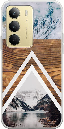 Snow View Realme 14x 5G Husa Telefon Flexibilă TPU Silicon Transparent