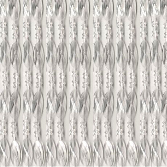Къртина за вратата от Пластмаса Прозрачен 120x220см