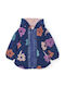 Kids' Fur with Lining & Hood Purple