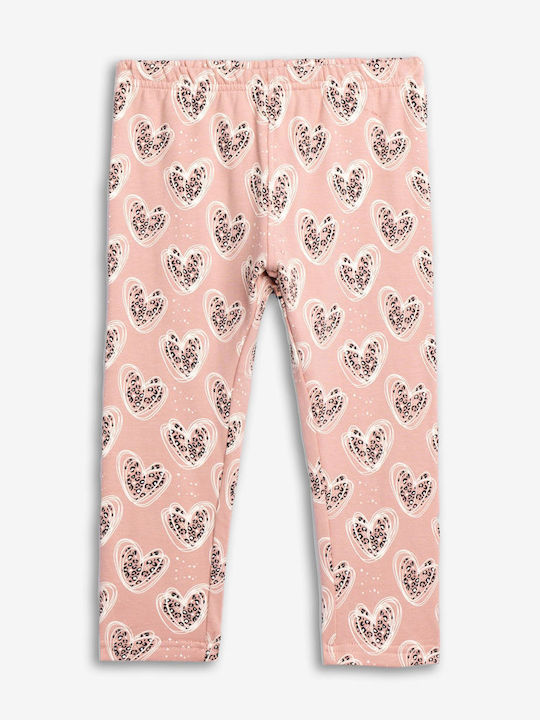 Kinder Leggings Lang Rosa