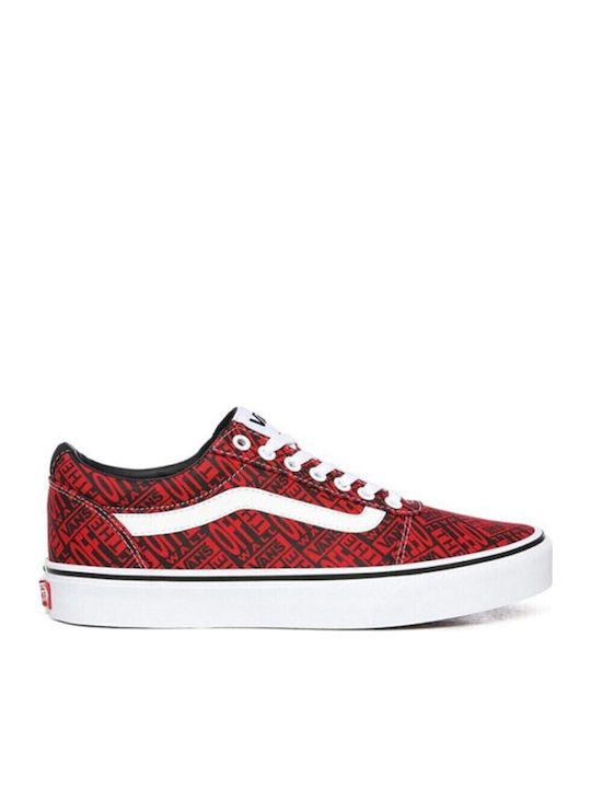Vans Ward Kids Sneakers Red