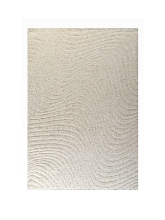 Tzikas Carpets Queen Rug Rectangular White-Cream