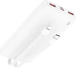 Borofone BJ57 Power Bank 10000mAh 22.5W με 2 Θύ...