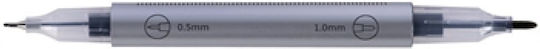Surgical Skin Marker Double Sterile Td01 0.5mm + 1.00mm Gima 33183
