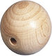 Holzhandwerksdekoration Holzball Durchmesser 25...