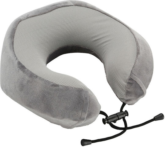Lampa Μαξιλαράκι Ταξιδίου Μαξιλαράκι Memory Foam Γκρι
