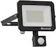 Bellalux Waterproof LED Flood Light 30W Cold White 6500K with Motion Sensor IP65