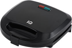 IQ Sandwich Maker for 2 Sandwiches 750W Black
