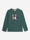 Kids' Shirt Long Sleeve Irish Green