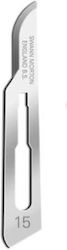Surgical Blades Stainless Steel Disposable Swann Morton 100 Pieces 15