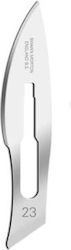 Λεπίδες Χειρουργικές Stainless Steel Μιας Χρήσης Swann Morton 100 Τεμάχια 23