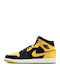 Air  1 Herren Stiefel Black / White / Varsity Maize