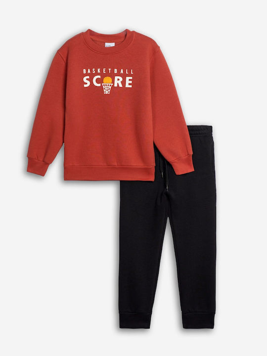 Kinder Sweatpants Set - Jogginganzug Orange 2Stück