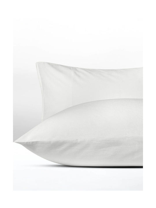 Aigaion Non Iron Kissenbezug-Set Pristine White...