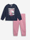 Kids Sweatpants Set Blue 2pcs