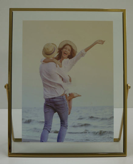 Karvounis Fotorahmen mit Goldenem Rahmen