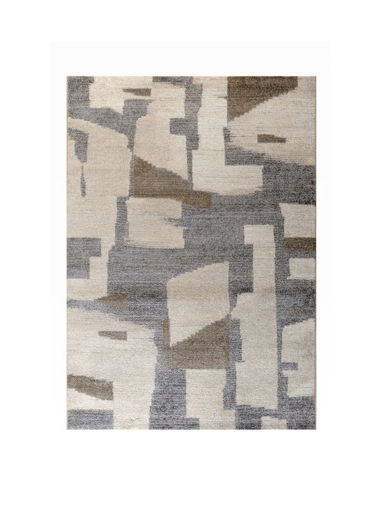 Tzikas Carpets Σετ Μοντέρνα Χαλιά Κρεβατοκάμαρας Μπεζ 209-0-355-73604-065 3τμχ