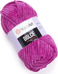 YarnArt Dolce Chunky Μικροπολυεστέρας Φούξια 12...