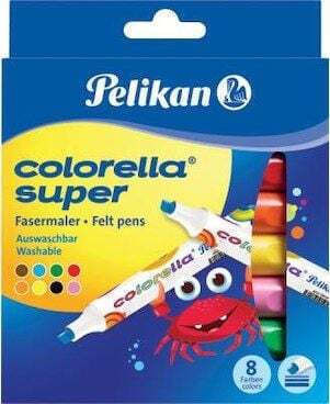 Pelikan Colorella Super Drawing Markers Set 12pcs