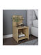 Bedside Table Ulman Wooden Beige 35x37x72cm GP052-0212 1
